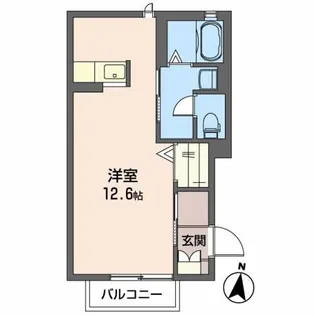 MSヒルズ【1階】の間取り