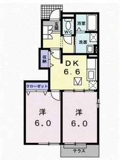 St.メゾン.D B【1階】の間取り