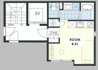 湯島レーベル【3階】の間取り