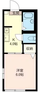 サンリーブ津久井【2階】の間取り