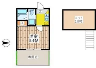 Bricks F18ーブリックスF18ー【1階】の間取り