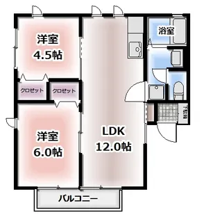 オーチャードBell I【2階】の間取り