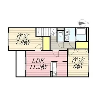 サンコート ウイング【2階】の間取り