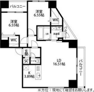 WELLZ N5(ウェルズN5)【9階】の間取り