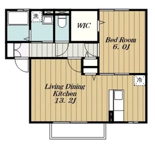 セジュール河原口【2階】の間取り