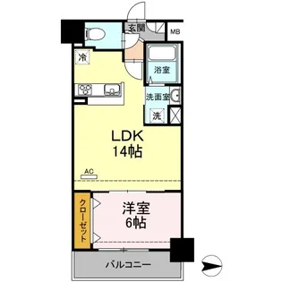 グレイスコート・アイエス【2階】の間取り