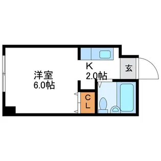 藤井ビル北14条【5階】の間取り