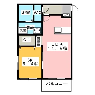ハートフル21【1階】の間取り