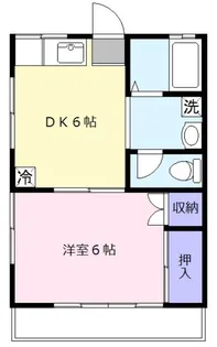 メゾンシマダ【1階】の間取り