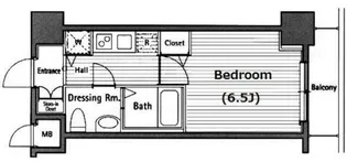 グランド・ガーラ西麻布【4階】の間取り
