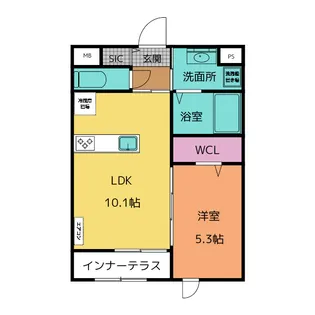 T・M・N III【2階】の間取り