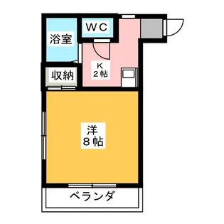 ル・ソレイユ【1階】の間取り