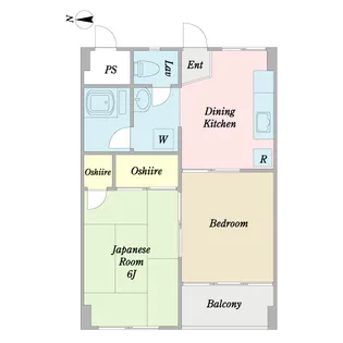 パルファン大塚【3階】の間取り