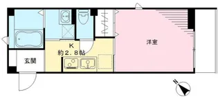 メゾン・ド・フルール・駒込【3階】の間取り