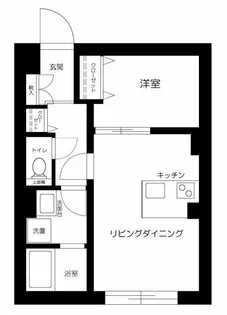 ES-Grande東中野【1階】の間取り