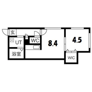 ポルトボヌール南7条【3階】の間取り