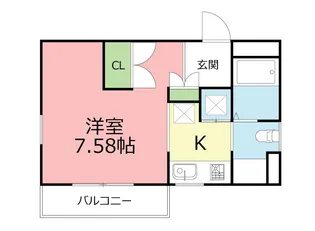 インプレス【1階】の間取り