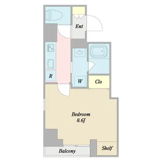 大秀ビル【4階】の間取り