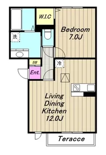 ディアマンテ【2階】の間取り