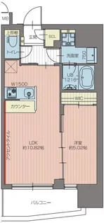 プレジオ池袋NORTH【9階】の間取り