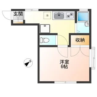 コートヴェラビスタ【1階】の間取り