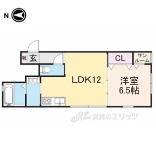 ルアーナスクエア【1階】の間取り
