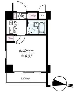 パレ・ドールアイディ大森【3階】の間取り