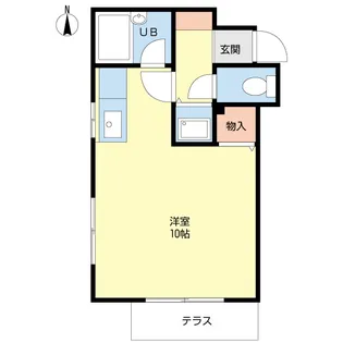 セーリオ【1階】の間取り