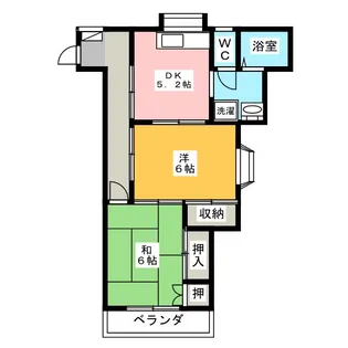 メゾンモリタ【1階】の間取り