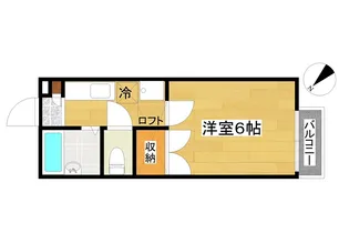 ハミングバード【1階】の間取り