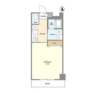 T’s garden西台【5階】の間取り