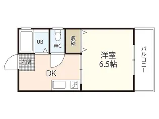 岡本ビル【4階】の間取り