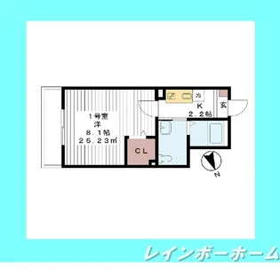 グレース新鎌ヶ谷【2階】の間取り