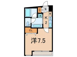 シトラス館【2階】の間取り