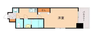 LUXE神戸WEST【4階】の間取り