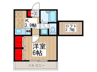 アッソラ-ト【2階】の間取り