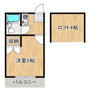 ルミエール三田【1階】の間取り