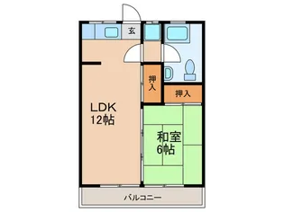森元ビル【4階】の間取り