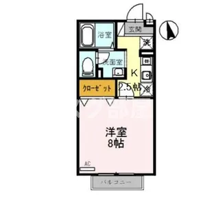 RIO AONO I号館【2階】の間取り