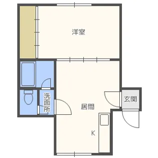 パークサイド【2階】の間取り