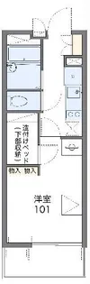レオパレスとねねっと【3階】の間取り