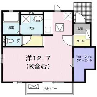 セードル館・水呑I【1階】の間取り