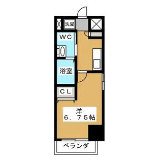 コンフォート東神奈川【9階】の間取り