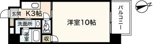 ロワジールY【5階】の間取り