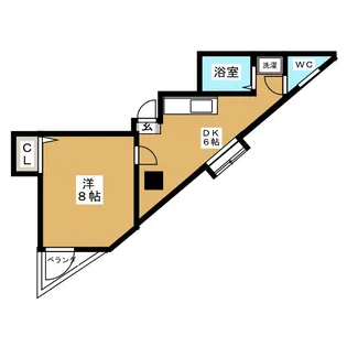 メゾンオリーブII【3階】の間取り