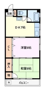 大山ビル【2階】の間取り