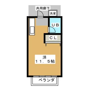 メゾン・ド・池田【2階】の間取り