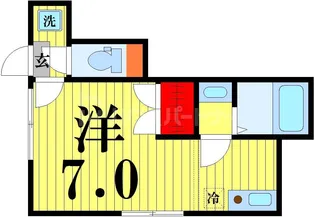SPIRAL SQUARE【1階】の間取り