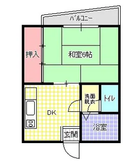 シャトーレジデントpart3【3階】の間取り