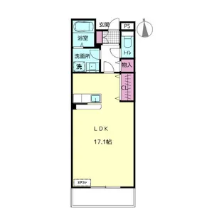 フォレスト・ヒルズI【4階】の間取り